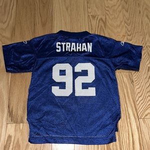 NFL NY GIANTS #92 Strahan toddler reebok jersey 🏈